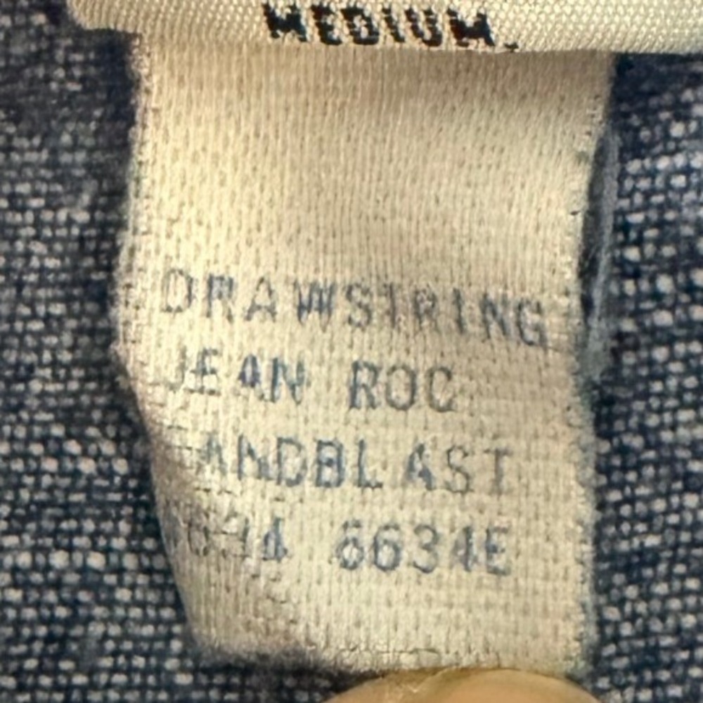 Vintage Y2K Abercrombie & Fitch Drawstring Jeans Womens Size 6 Wide Leg Cargo - Picture 6 of 12
